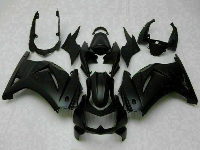 2008-2012 Kawasaki EX250 Motorcycle Fairings - Matte Black