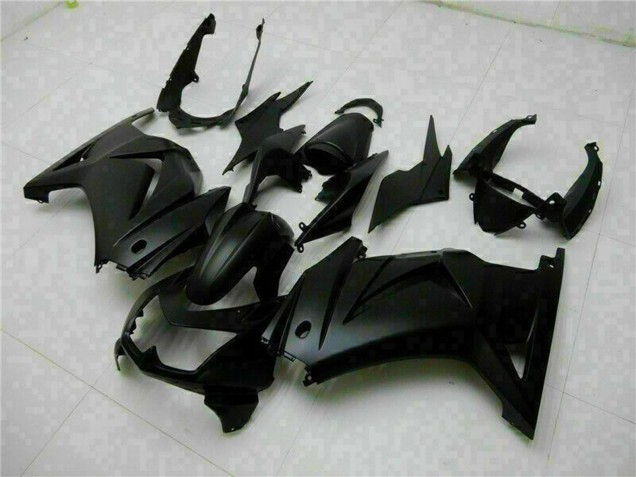 2008-2012 Kawasaki EX250 Motorcycle Fairings - Matte Black