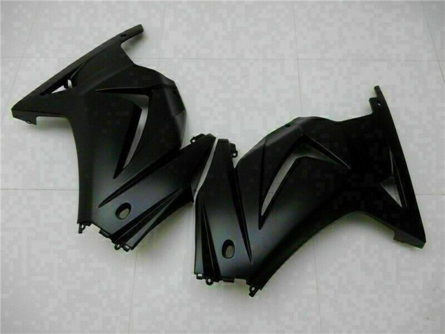 2008-2012 Kawasaki EX250 Motorcycle Fairings - Matte Black