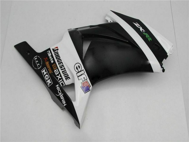 2008-2012 Kawasaki EX250 Motorcycle Fairings - White Black Green