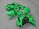 2008-2012 Kawasaki EX250 Motorcycle Fairings - Green Black