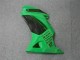 2008-2012 Kawasaki EX250 Motorcycle Fairings - Green Black