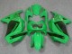 2008-2012 Kawasaki EX250 Motorcycle Fairings - Green Black