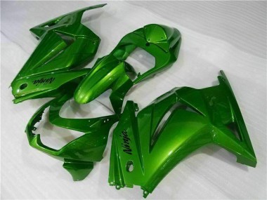 2008-2012 Kawasaki EX250 Motorcycle Fairings - Green Ninja