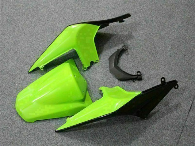 2008-2012 Kawasaki EX250 Motorcycle Fairings - Green White Black