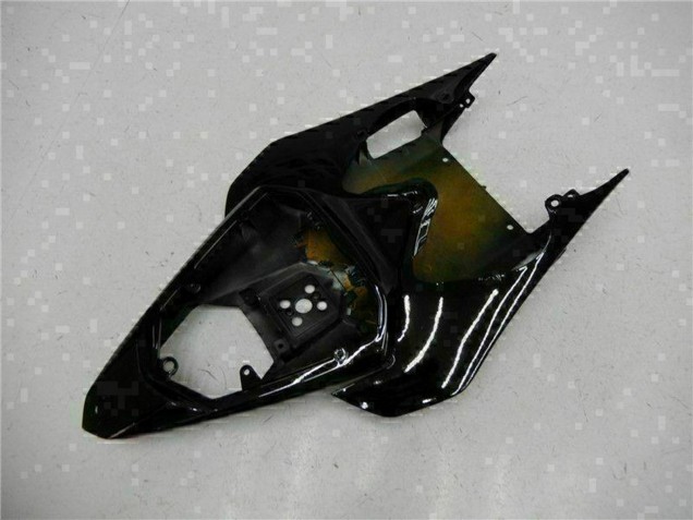 2008-2016 Yamaha YZF R6 Motorcycle Fairings - Glossy Black Gold Flame