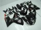 2009-2016 Suzuki GSXR 1000 Motorcycle Fairings - Glossy Black Red Beacon Motul
