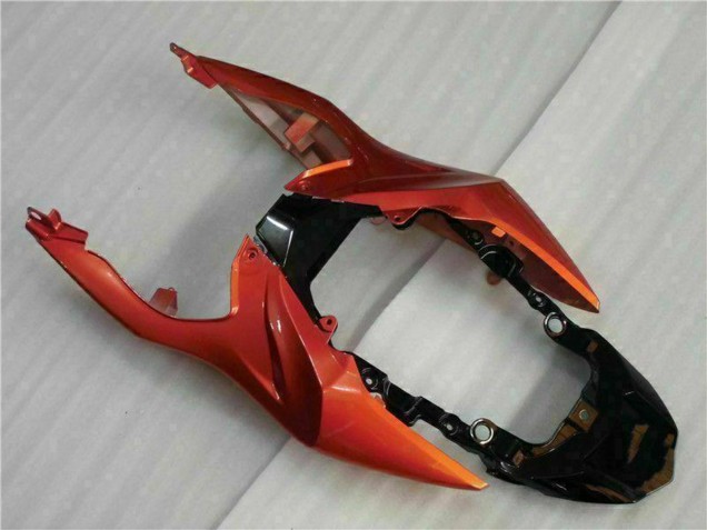 2009-2016 Suzuki GSXR 1000 Motorcycle Fairings - Orange Glossy Black