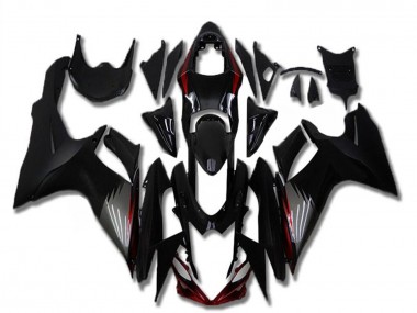 2011-2024 Suzuki GSXR 600/750 Motorcycle Fairings - Glossy Black Matte Black Grey Red