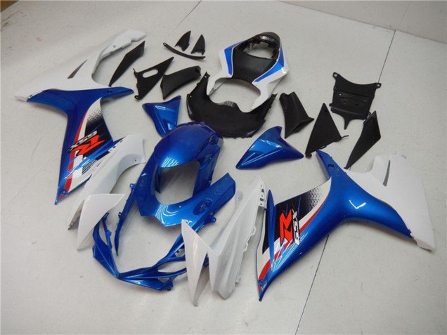 2011-2024 Suzuki GSXR 600/750 Motorcycle Fairing - White Blue Black Red