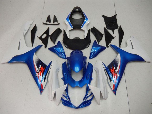 2011-2024 Suzuki GSXR 600/750 Motorcycle Fairing - White Blue Black Red