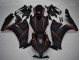 2012-2016 Honda CBR1000RR Motorcycle Fairings - Matte Black Red