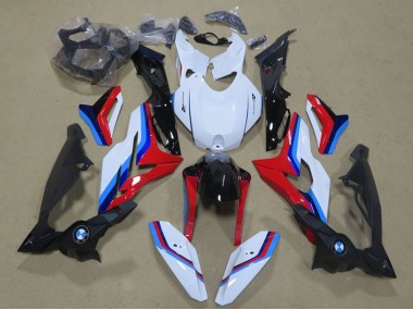 2017-2018 BMW S1000R Motorcycle Fairings - White Blue Red Black