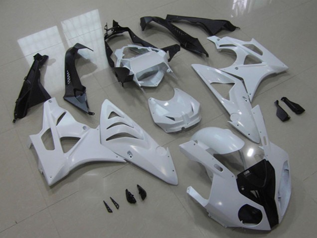 2009-2014 BMW S1000RR Motorcycle Fairings - White