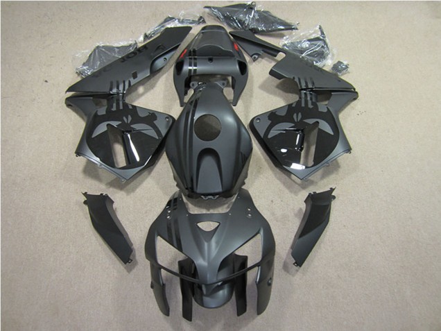 2005-2006 Honda CBR600RR Motorcycle Fairing Kits - Matte Black