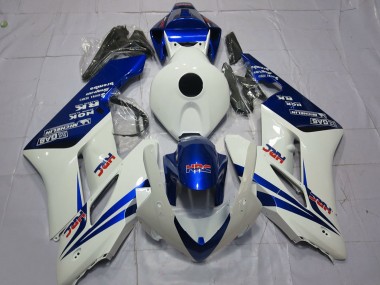 2004-2005 Honda CBR1000RR Motorcycle Fairings - White Blue HRC