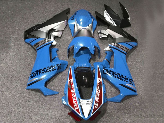 2017-2023 Honda CBR1000RR Motorcycle Fairings - Blue Red White Silver Matte Black DSI Performance