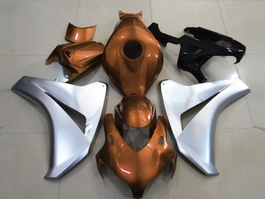 2008-2011 Honda CBR1000RR Motorcycle Fairings - Silver Brown
