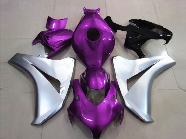 2008-2011 Honda CBR1000RR Motorcycle Fairings - Silver Purple
