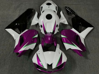 2013-2023 Honda CBR600RR Motorcycle Fairings - White Pink Green Glossy Black
