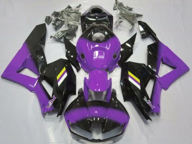 2013-2023 Honda CBR600RR Motorcycle Fairings - Purple Glossy Black White Yellow