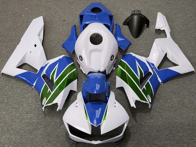 2013-2023 Honda CBR600RR Motorcycle Fairings - White Blue Green