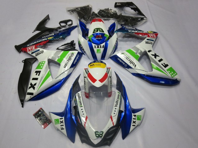 2009-2016 Suzuki GSXR 1000 Motorcycle Fairings - Fixi