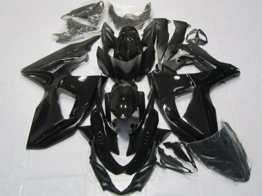 2009-2016 Suzuki GSXR 1000 Motorcycle Fairings - Glossy Black