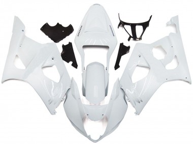 2003-2004 Suzuki GSXR 1000 Motorcycle Fairings - Glossy White