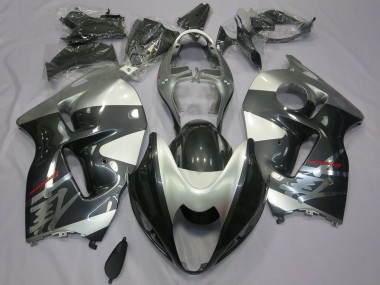 1996-2007 Suzuki GSXR 1300 Motorcycle Fairings - Grey and Silver