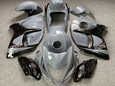 2008-2020 Suzuki GSXR 1300 Motorcycle Fairings - Nardo Grey Black