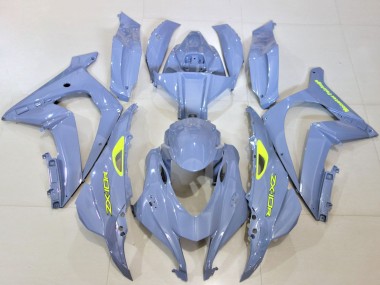 2016-2020 Kawasaki ZX10R Motorcycle Fairings - Light Blue Yellow