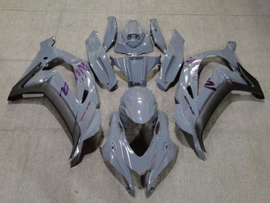 2016-2020 Kawasaki ZX10R Motorcycle Fairings - Nardo Grey Purple