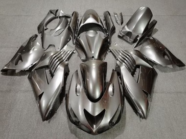 2006-2011 Kawasaki ZX14R Motorcycle Fairings - Silver