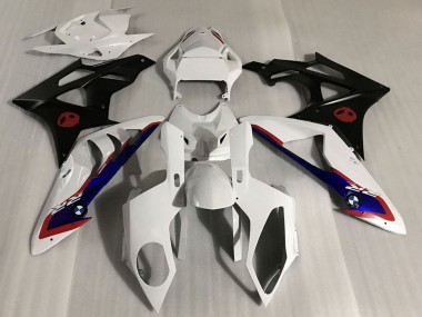 2015-2016 BMW S1000RR Motorcycle Fairings - White Red Blue Matte Black
