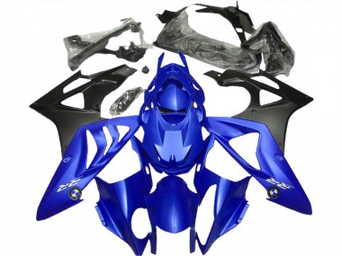 2009-2014 BMW S1000RR Motorcycle Fairing - Blue Matte Black