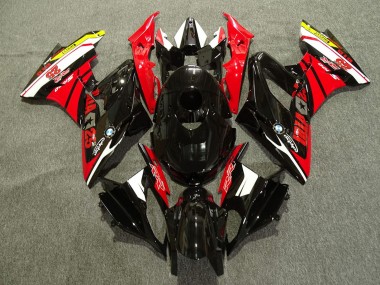 2015-2016 BMW S1000RR Motorcycle Fairings - White Red Yellow Glossy Black