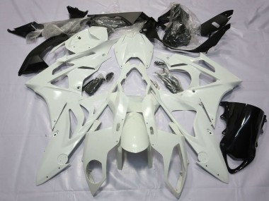 2009-2014 BMW S1000RR Motorcycle Fairings - Pearl White