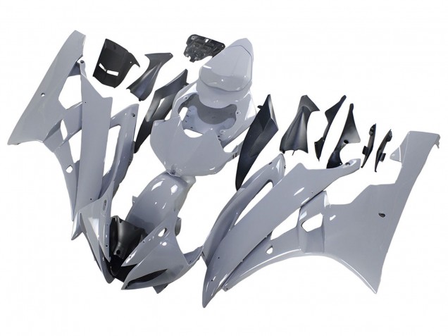 2006-2007 Yamaha YZF 600 R6 Motorcycle Fairings - Nardo Grey