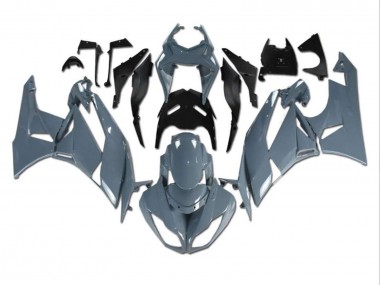2009-2012 Kawasaki ZX6R Motorcycle Fairings - Nardo Grey