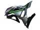 2024-2025 Kawasaki Ninja 500 EX500R Motorcycle Fairings - Grey Green Black