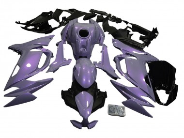 2020-2025 Chameleon Grey Dazz Pearl Purple Kawasaki Ninja 650 EX650 Motorcycle Fairings