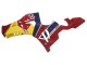 2020-2023 Honda CBR1000RR-R Motorcycle Fairings - Blue Yellow Red Bull