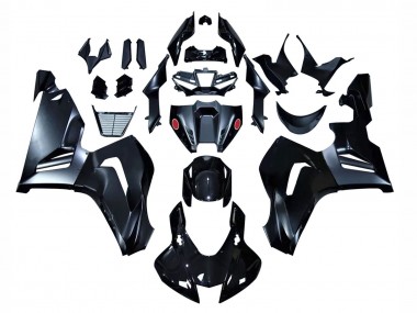 2020-2023 Honda CBR1000RR-R Motorcycle Fairing - Glossy Black Matte Black