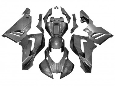 2020-2023 Honda CBR1000RR-R Motorcycle Fairings - Black Carbon Fiber