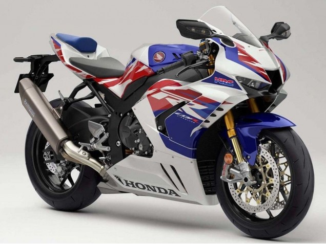 2020-2023 Honda CBR1000RR-R Motorcycle Fairings - White Red Blue HRC