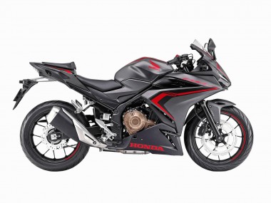 2022 Honda CBR400R Motorcycle Fairings - Matte Black Red