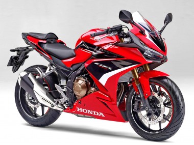 2022 Honda CBR400R Motorcycle Fairings - Red White Glossy Black