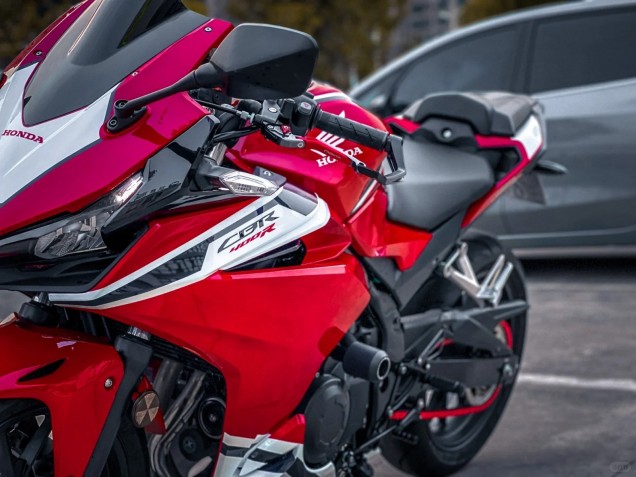 2022 Honda CBR400R Motorcycle Fairings - Red White