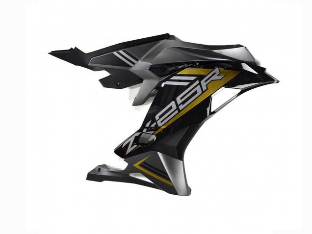 2019-2025 Kawasaki ZX25R ZX-25R Motorcycle Fairings - Grey Gold Glossy Black